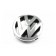 Эмблема решетки радиатора (хром) VW Caddy III 2004-2010 3B0853601CULM VAG (Германия)